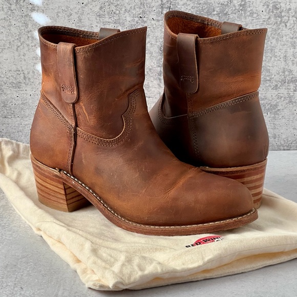 Red Wing Shoes Shoes - Red Wing Inez Boots | Red Wing Heritage | Women’s Size 8 | Copper Rough & Tough